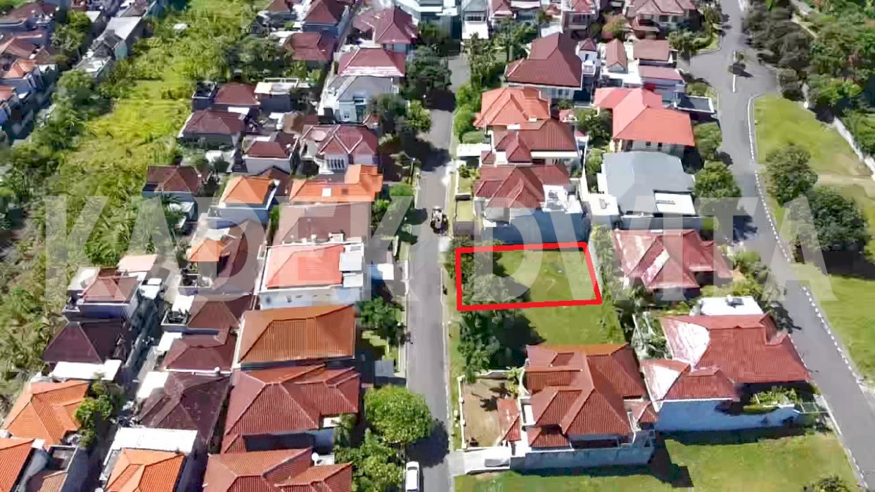 Tanah prestigious Kawasan elite Teras ayung Denpasar