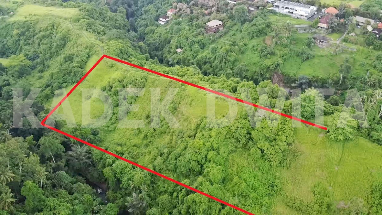 Tanah los sungai bukit cinta campuhan bangkiang sidem ubud