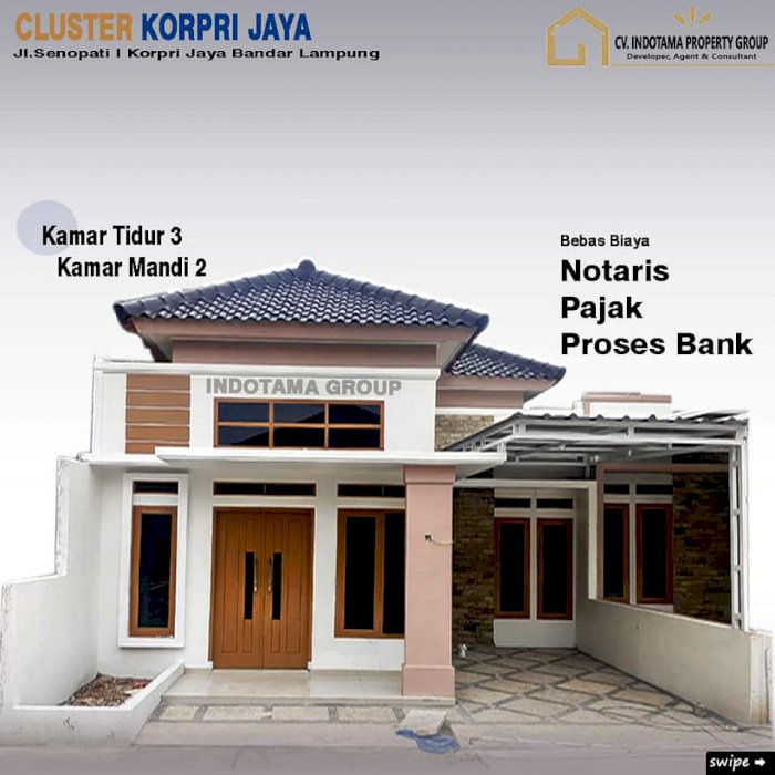 Perumahan  cluster kopri jaya siap bangun