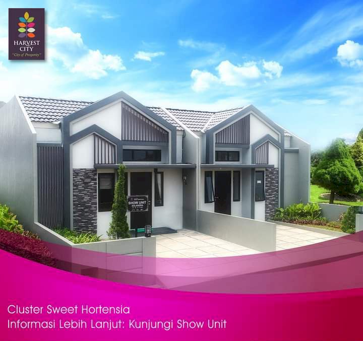 Harvest City Rumah 1 lantai promo tanpa DP 0%. Hub : Juli