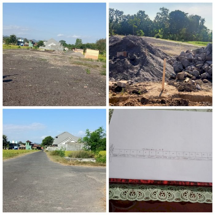 DI JUAL CEPAT BU TANAH KAVING DEKAT BANDARA ADISUCIPTO BERBAH SLEMAN