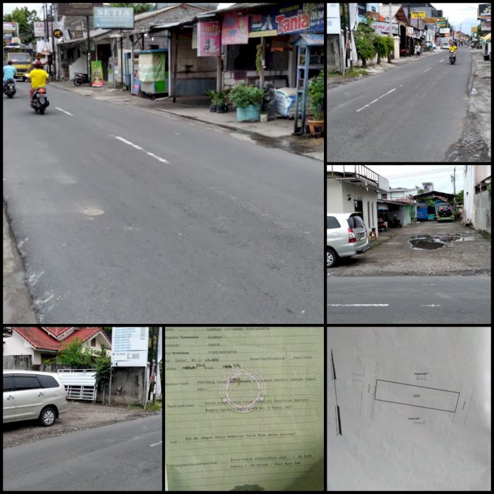 PEKARANGAN STRATEGIS JLN WAHID HASIM SETURAN CONDONGCATUR DEPOK SLEMAN