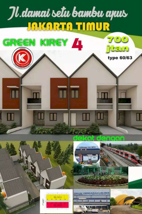 Perumahan termurah Cipayung Jakarta timur