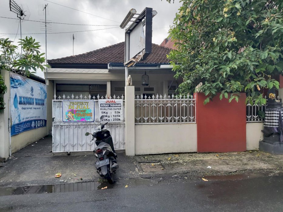 Rumah lantai 1 di jl Bedahulu, Gatsu Tengah