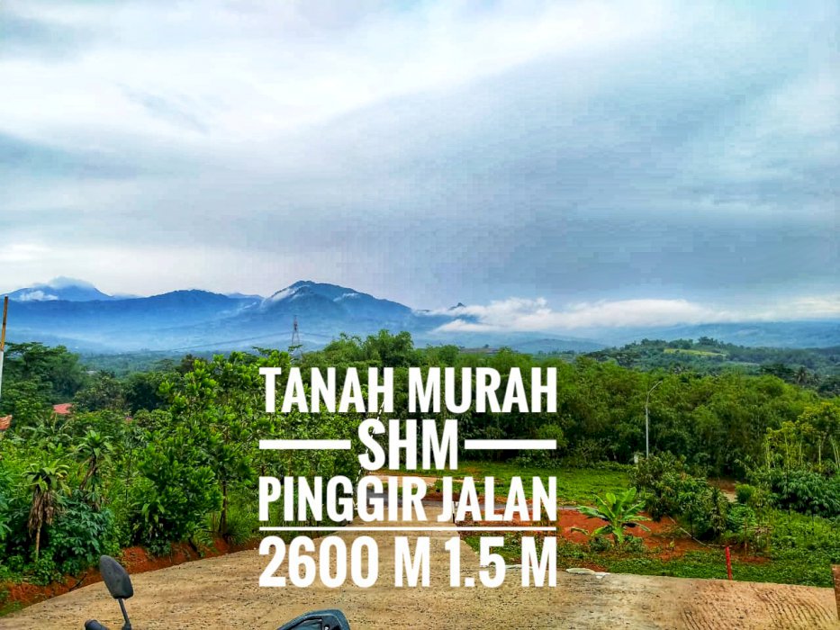 Jual Tanah Bonus SHM Pinggir Jalan Dekat Kantor  Kecamatan