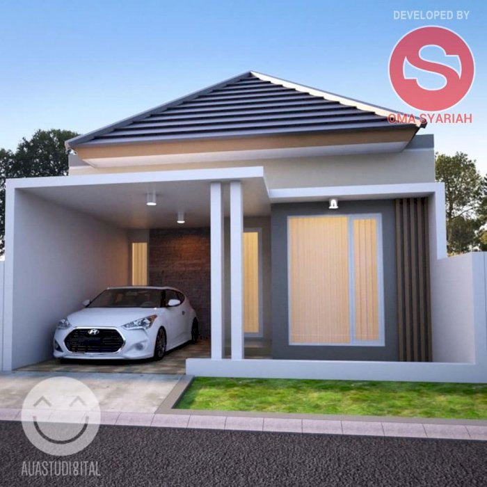 Rumah Modern Minimalis Keren Dekat Taman Dayu Pandaan