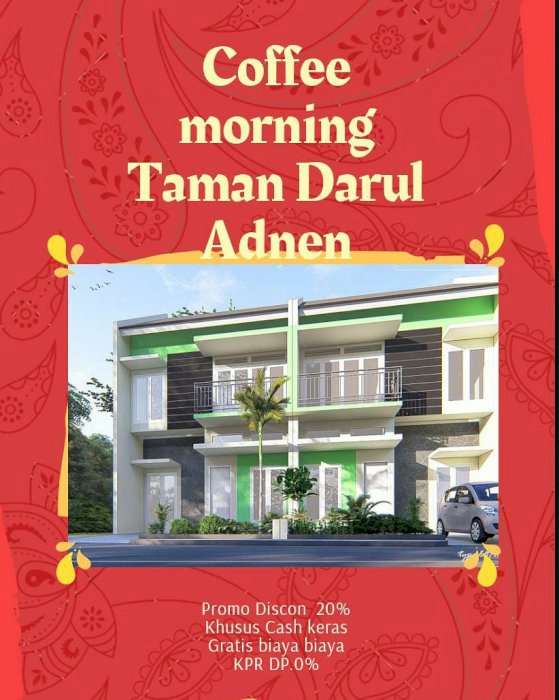 Rumah 2 lantai. Asri dan minimalis di dalam komplek TNI AL