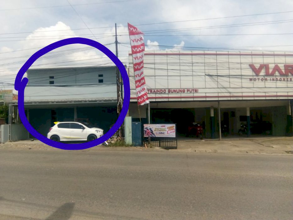 RUKO Strategis DEKAT Pintu Tol JAGORAWI, Bogor