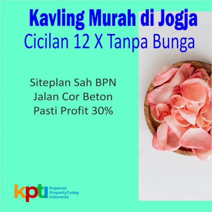 Tanah Area Bandara YIA DISKON 25% Legalitas SHM