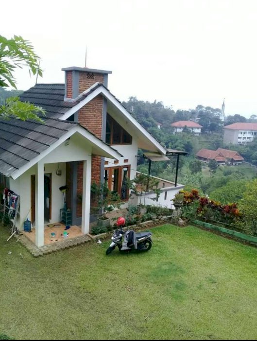 Di jual villa di puncak (murah view mantap)