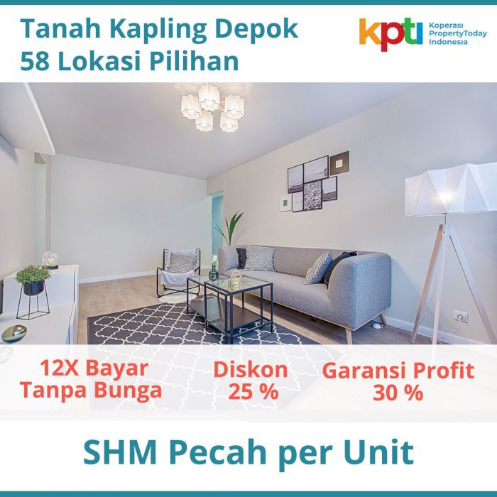 Jaminan Untung Kapling Area Exit Tol Sawangan: DISKON 25%