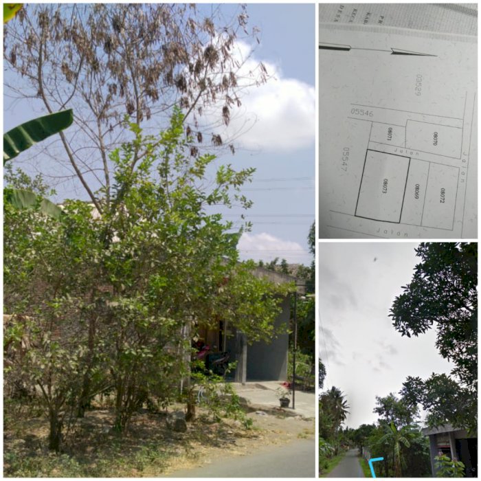 DI JUAL TANAH KOMESRSIL TEPI JLN ASPAL PONGGOK JETIS BANTUL