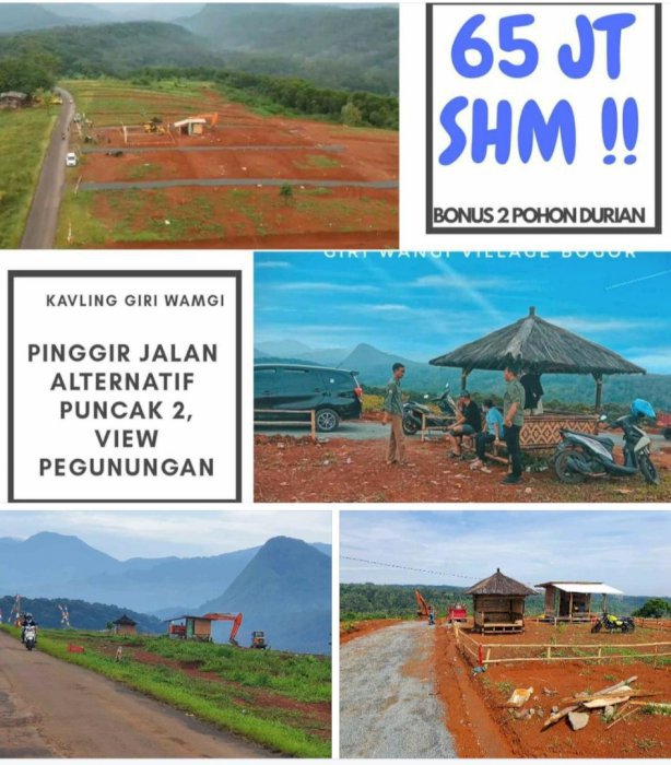 Dijual Tanah Kavling Ekslusif di Giri wangi Bogor