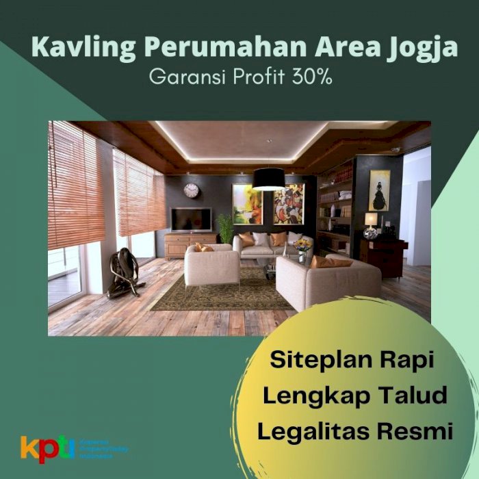 Harga Spesial Tanah Kapling Sleman Hanya 1 Jutaan, Garansi Profit 30%