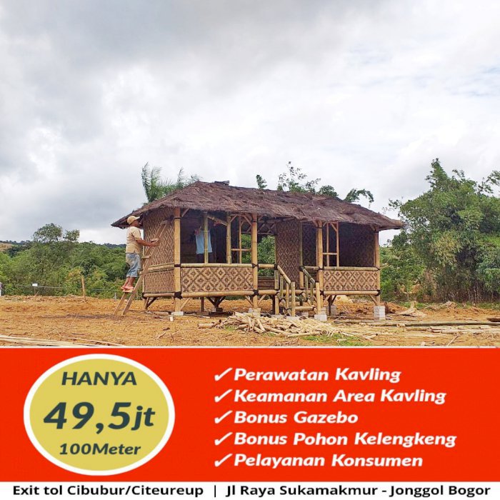 DIJUAL TANAH KAVLING MURAH EKSLUSIVE AZZAHRA HIlL TAHAP 2