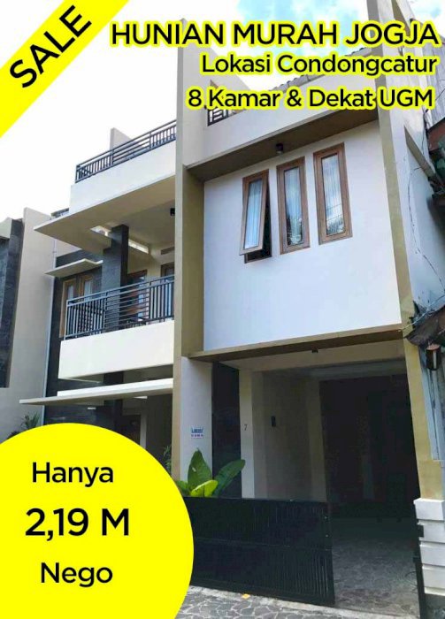 HUNIAN MURAH CONDONGCATUR DEPOK SLEMAN