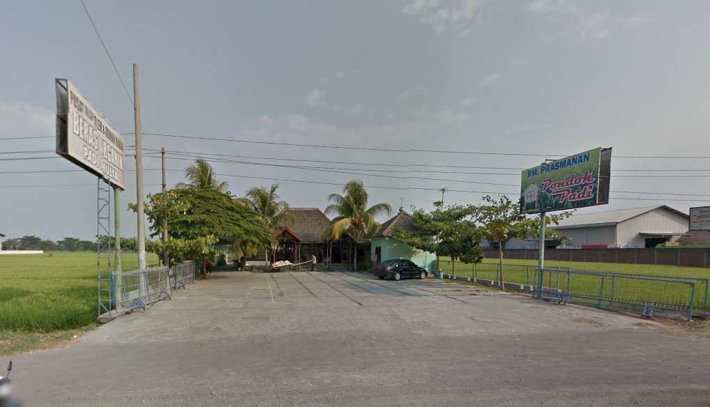 Jual rumah makan PONDOK PADI