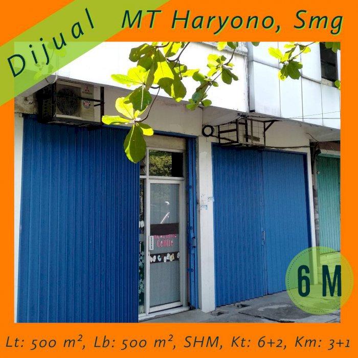 Rumah murah dijual cepat di Jl MT Haryono