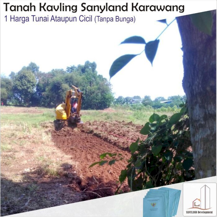 Tanah Kavling Murah Karawang Dekat Jalan Tol