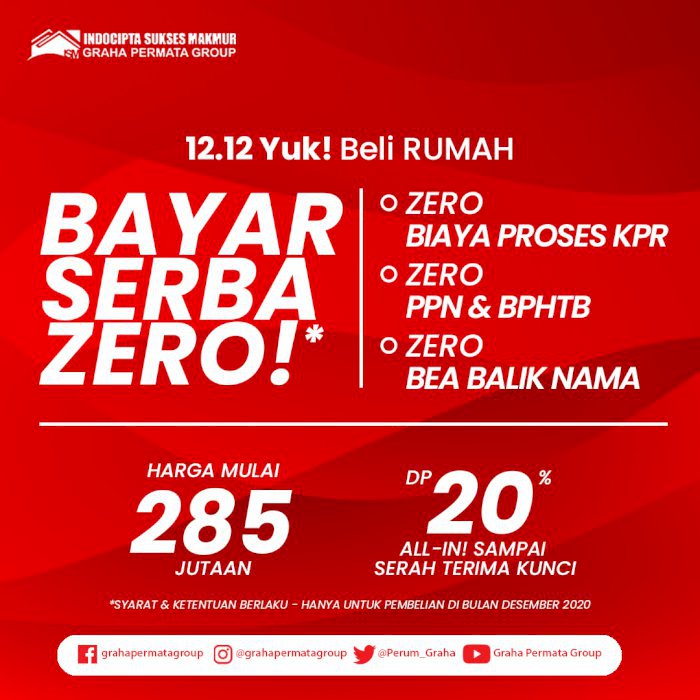 LUARBIASA!! LANGSUNG UNTUNG DENGAN MEMBELI RUMAH INI
