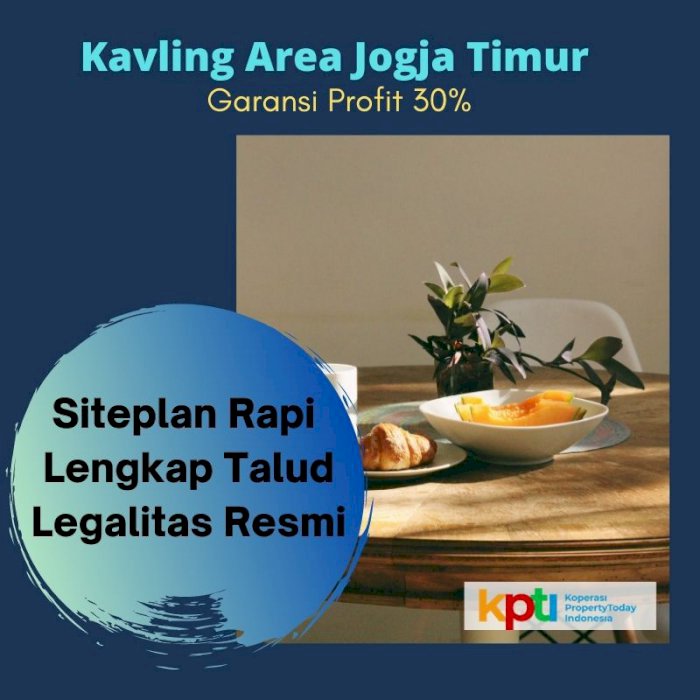 Dijual Segera Tanah Premium Dekat Calon Exit Tol Maguwo, Cicil 12X