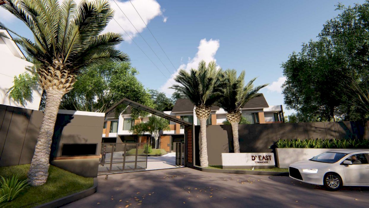 D'East Townhouse, Rumah 2lt , Lokasi Stategis Jl. Radar Auri, Cimanggis, Depok