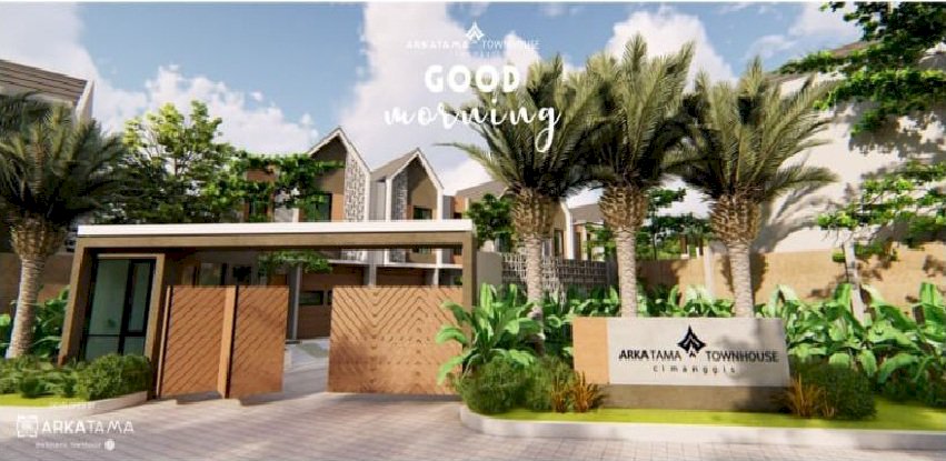 Arkatama Townhouse Cluster 2 Lantai, Lokasi Stategis Jl, Pekapuran, Tapos, Depok