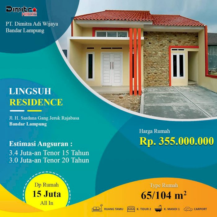 Inden bangun, 2 kamar tidur 1 kamar mandi lokasi raja basa