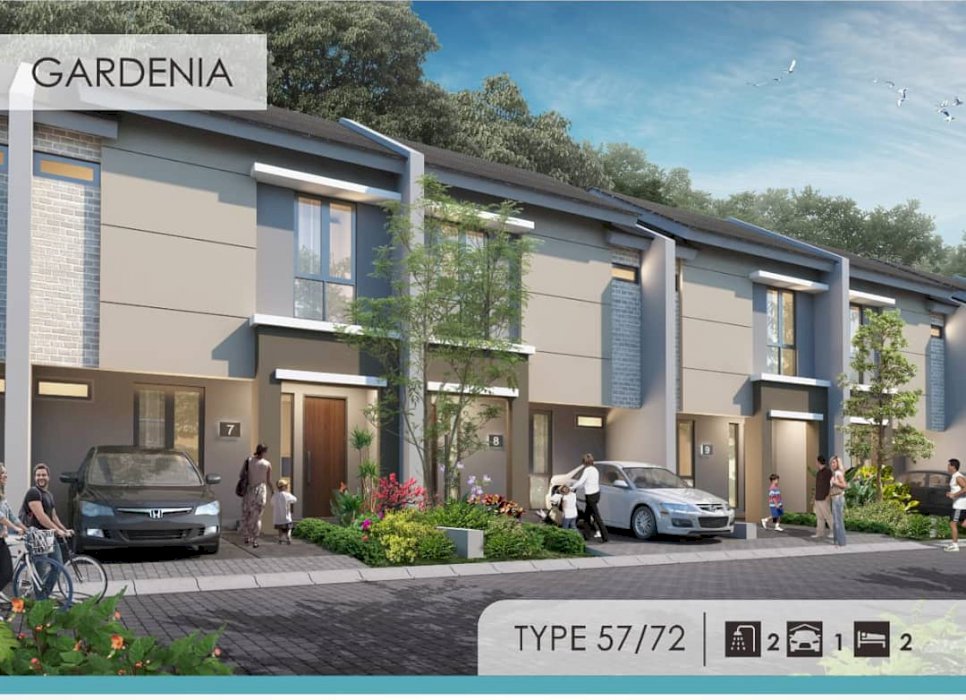 Rumah 2 Lantai dekat ke Jakarta dan  Bandara Soetta