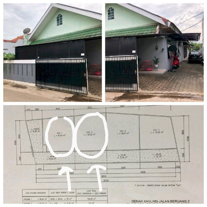 Rumah kavling Bintaro