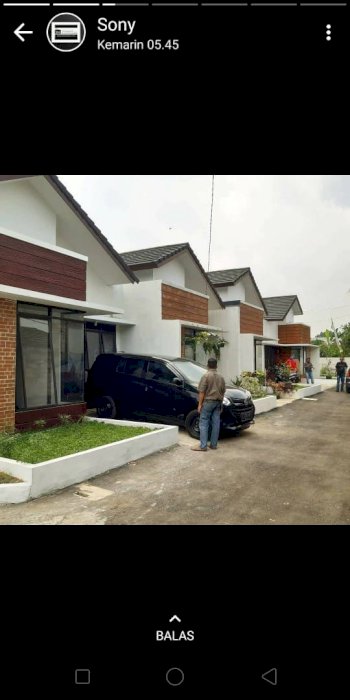 Rumah Murah 2 kamar Tidur SHM dalam Cluster, di bedahan, sawangan Depok