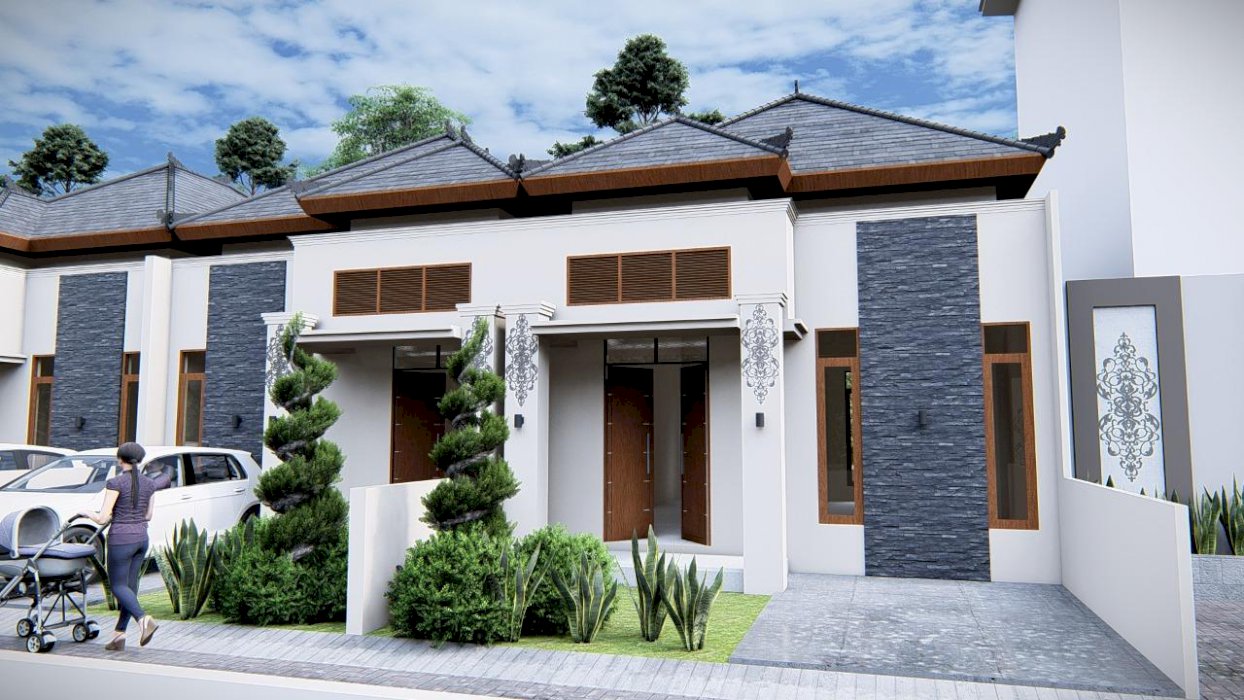 Rumah Baru di Binjai Timur, Lokasi Strategis dgn row 9 meter