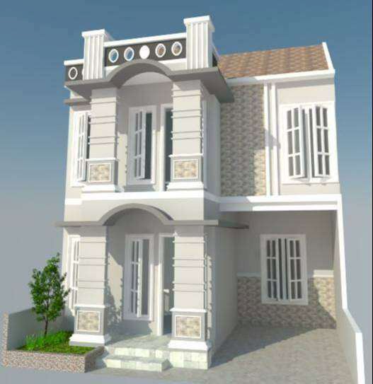 Hunian 2lt mewah lokasi strategis deket jalur angkot dan stasiun depok