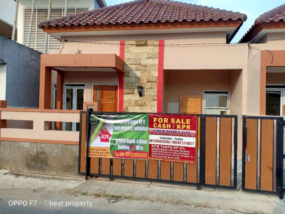 PROMO RUMAH KPR TANPA DP CUKUP BAYAR 4 JT, sudah all in