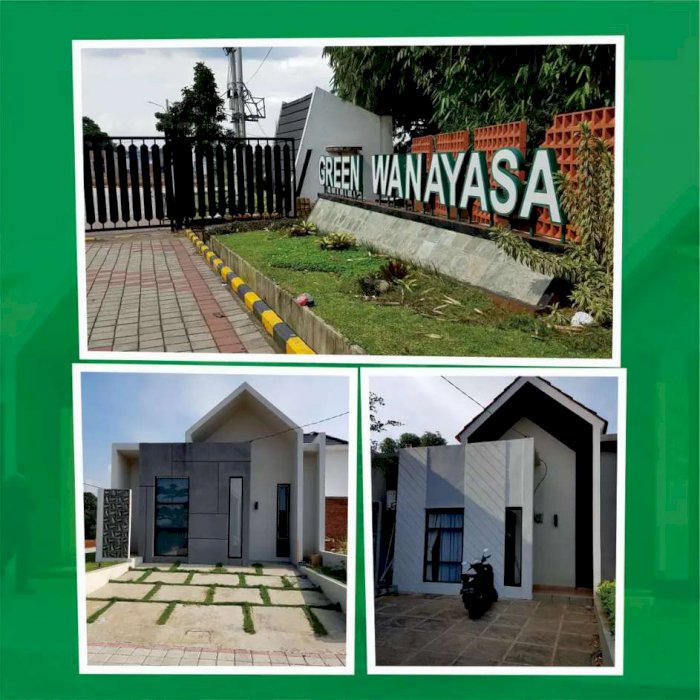 GREEN WANAYASA rumah modern di Bogor Kota