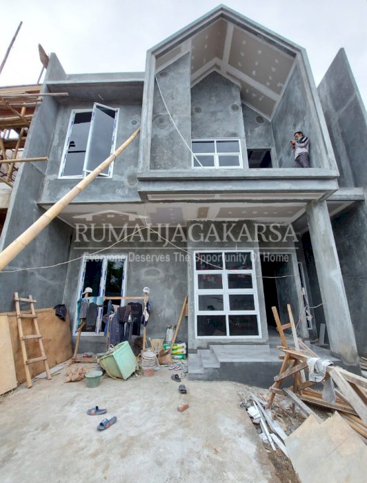 Cluster bangunan Mewah konsep Minimalis Modern berlokasi area premium