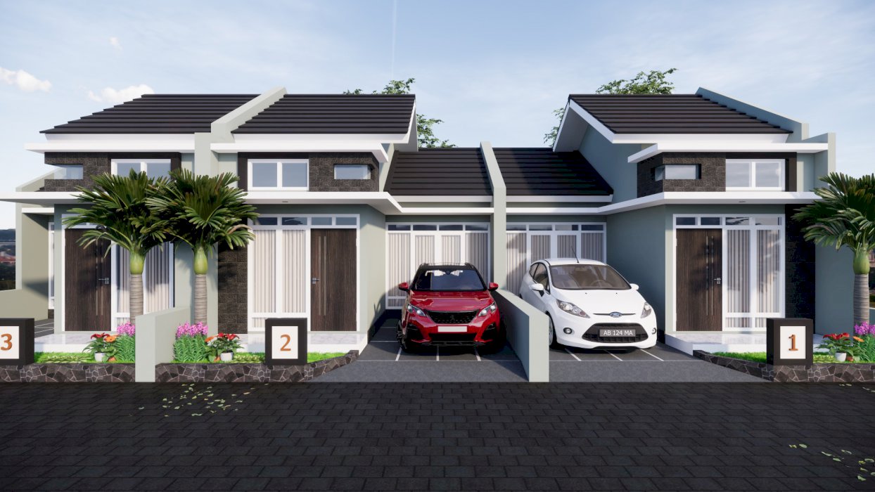 Rumah Elegan Minimalis di Kawasan Berkembang Yogya Barat