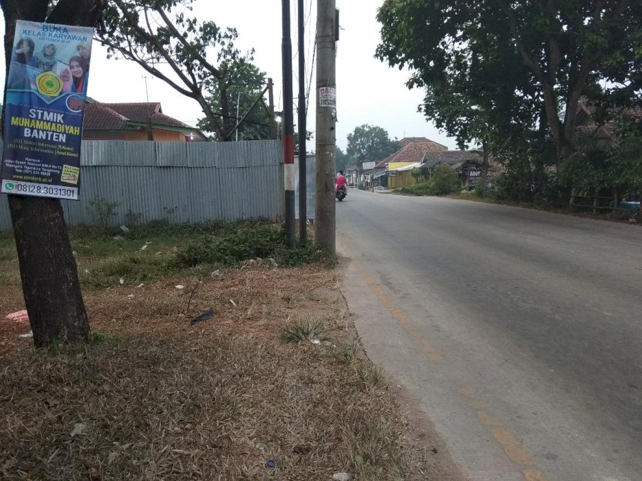 Tanah Darat Cisoka Pinggir Jalan