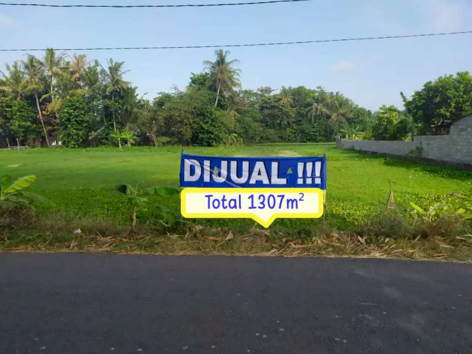 Tanah Sawah Jalur Kuning Mangku Jalan Aspal Murah di Palbapang