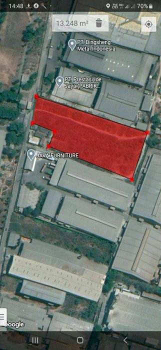 Tanah Dijual Ngoro Mojokerto Kawasan Industri