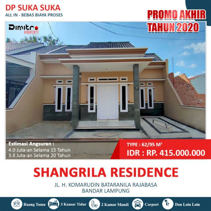 Promo Tahun baru Dp bisa di cicil selama 1 tahun