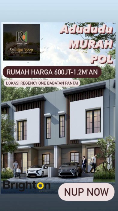 Comming Soon . Regency One . Babatan Pantai