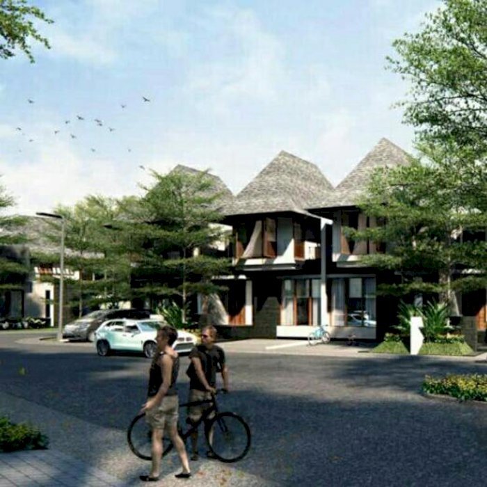 Hyarta Ecovillage, Rumah Mewah, Etnik Modern di Jl. Laksda Adi