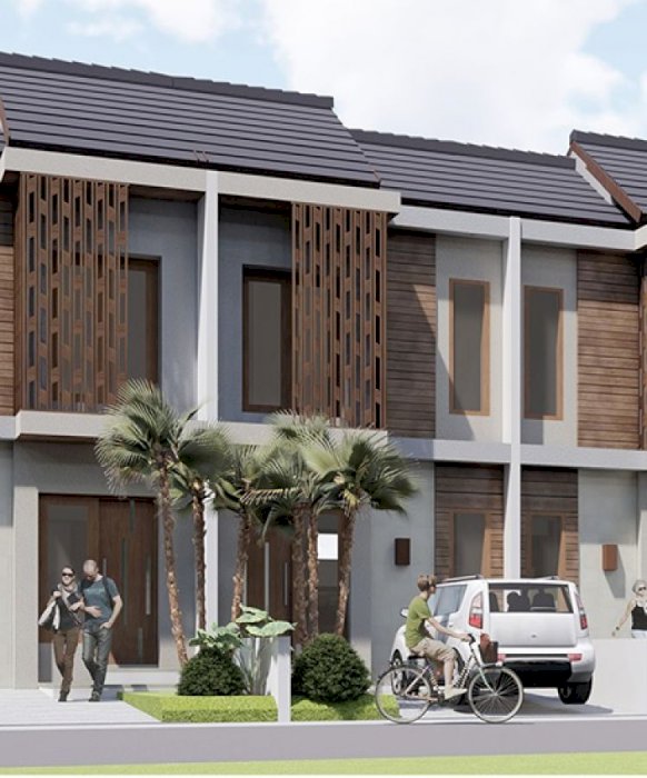 Perumahan modern di arya green,