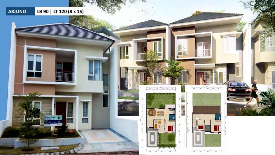 Rumah Buduran Sidoarjo Cluster Arjuno Taman Dhika