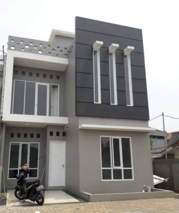 Cluster mewah tahap 4 dalam komplek di jalan raya Ceger, Jurangmangu Barat.