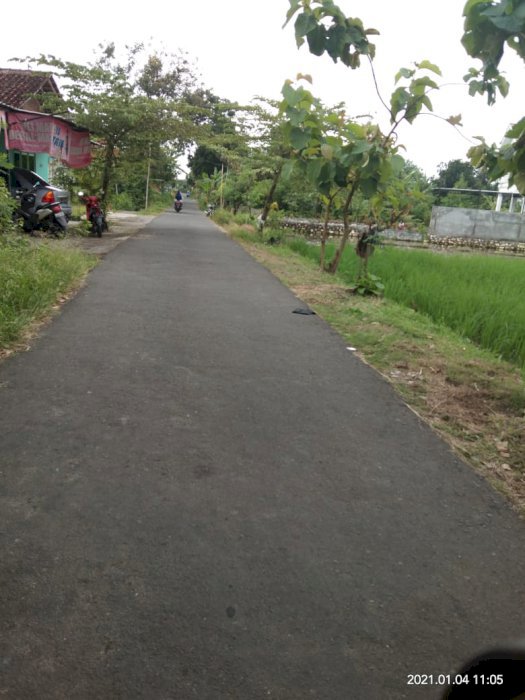 D JUAL TANAH SHM PEKARANGAN GANDU SENDANG TIRTO BERBAH SLEMAN