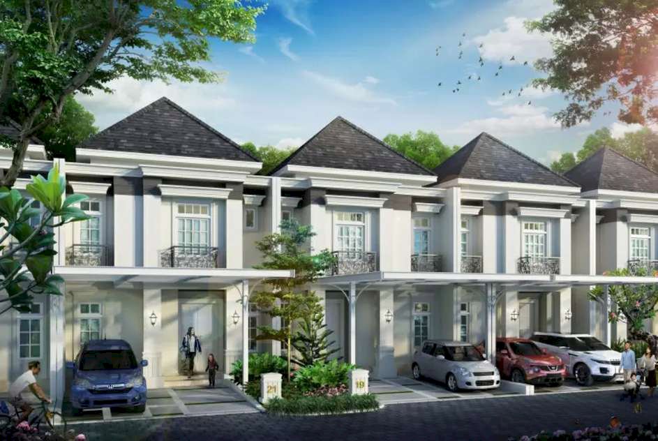 Rumah mewah di tepi sungai Cluster Oscar Jababeka Residence