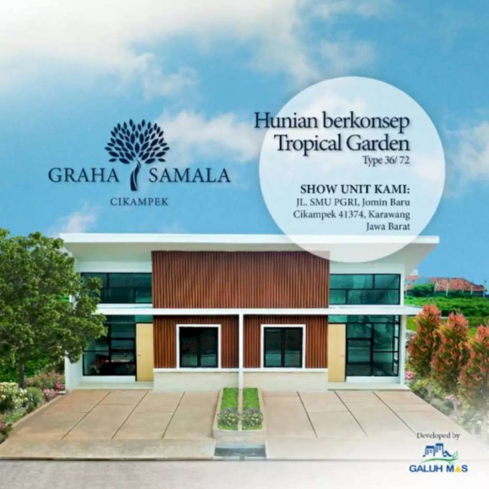 Cluster Graha Samala dekat Pintu Toll Cikopo Karawang Jawa Barat