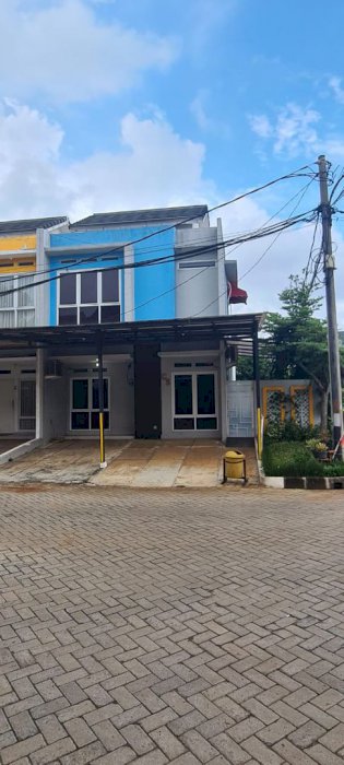 Rumah cluster Hoek 2 lantai area Jurangmangu Pondok Aren